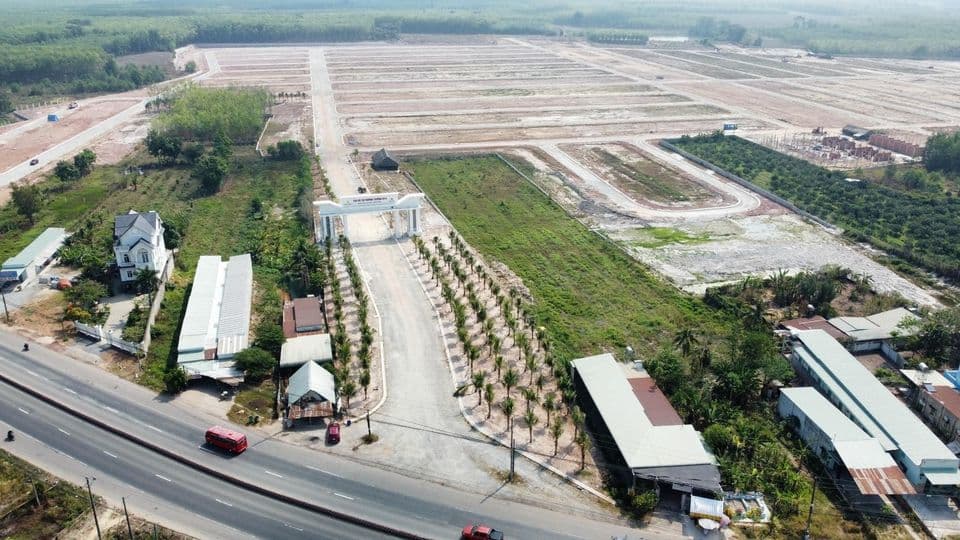 chuyen nhuong du an 42ha Mặt tiền đường DT741. phước hoà. phú giáo. Bình Dương